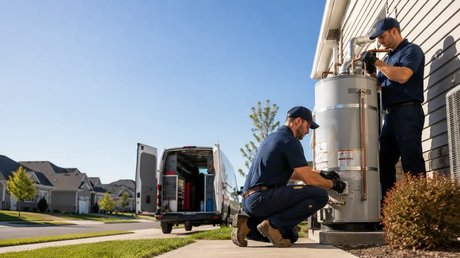 Water Heater Installation in Mylo, ND